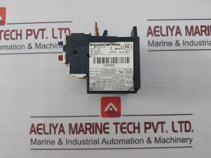 Schneider Electric Lrd32 Thermal Overload Relay Uimp 6Kv Ie 23-32A