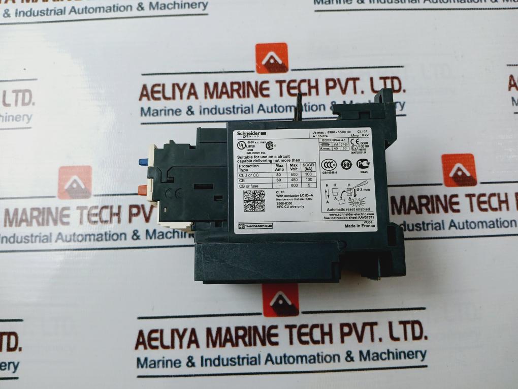 Schneider Electric Lrd332 Thermal Overload Relay 23-32A 50/60Hz