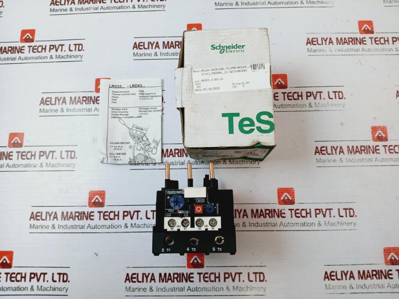 Schneider Electric Lrd3361 Thermal Overload Relay 55-70a 690v Cl. 10a Ip66