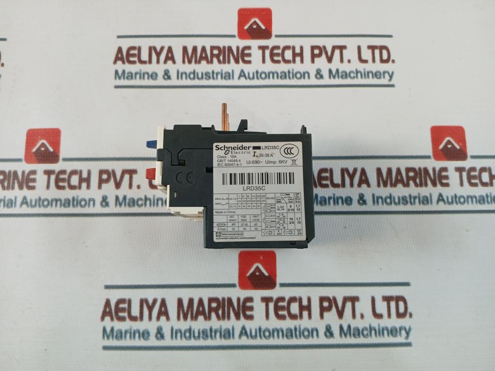 Schneider Electric Lrd35C Thermal Overload Relay 10A