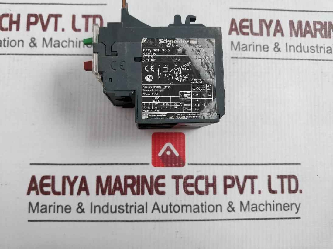 Schneider Electric Lre 08 Overload Relay 5A 690V