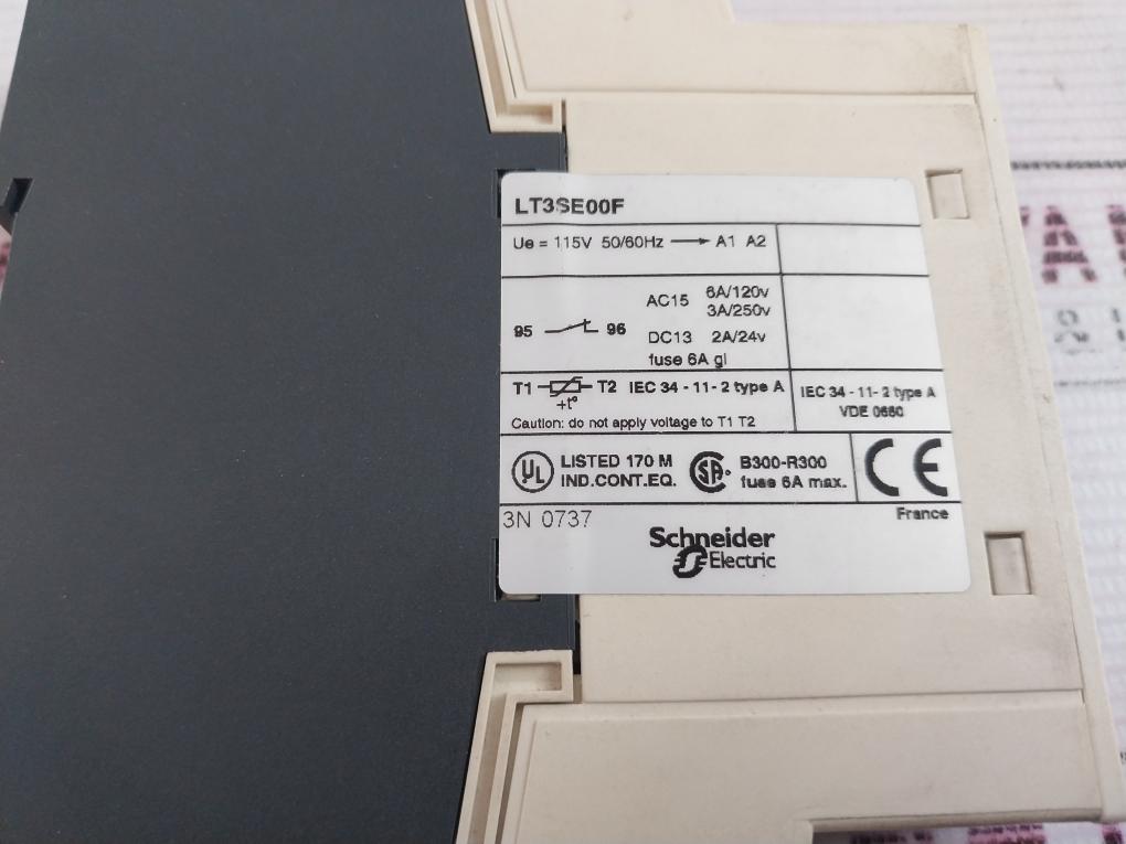 Schneider Electric Lt3Se00F Thermistor Protection Relay