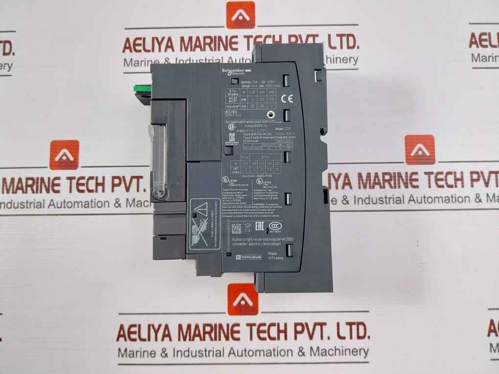 Schneider Electric Lub12 Power Base 3P Ac 440V 12A