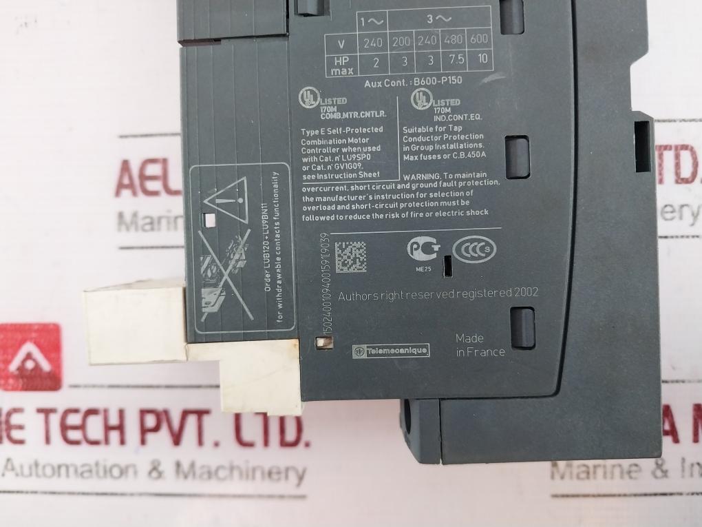 Schneider Electric Lub12 Power Base 690V Max