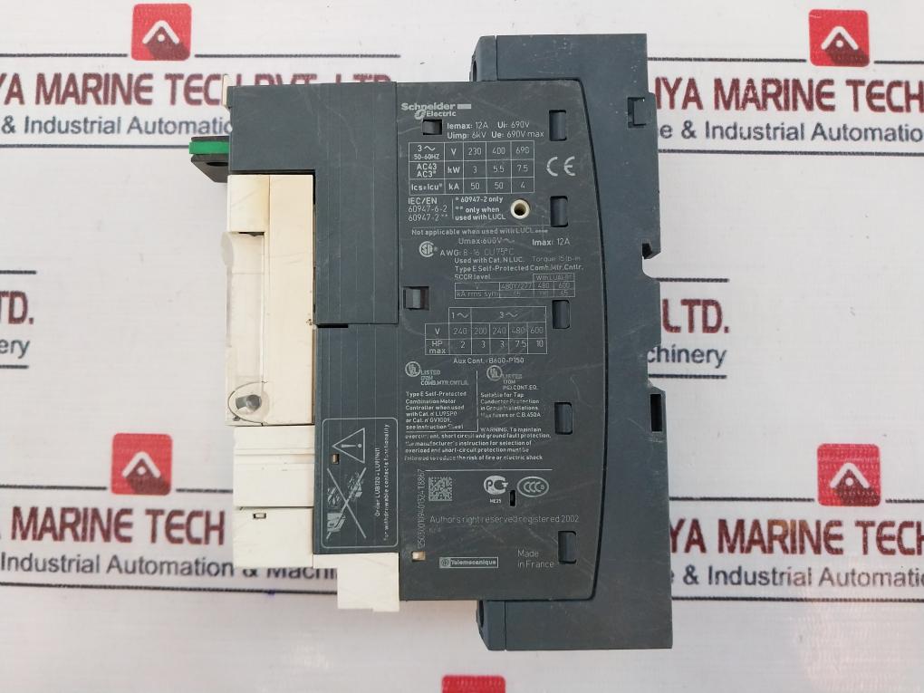 Schneider Electric Luca05Fu Motor Controller Starter