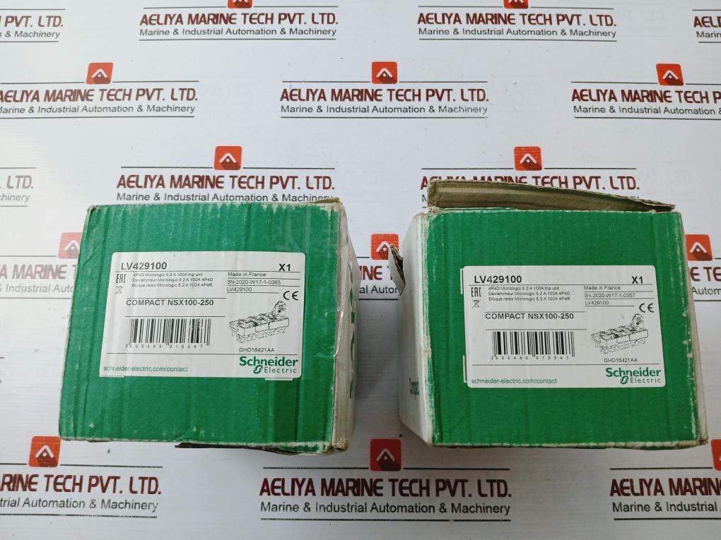 Schneider Electric Lv429100 Micrologic Trip Unit 3N201710357