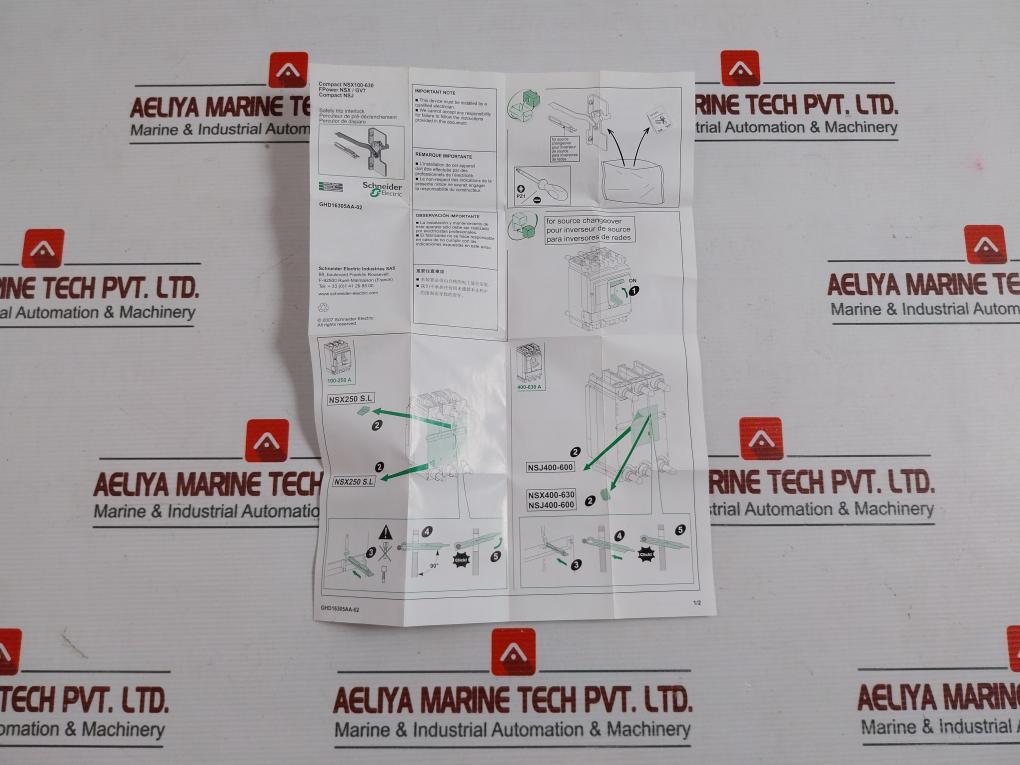 Schneider Electric Lv429270 Safety Trip Interlock Kit