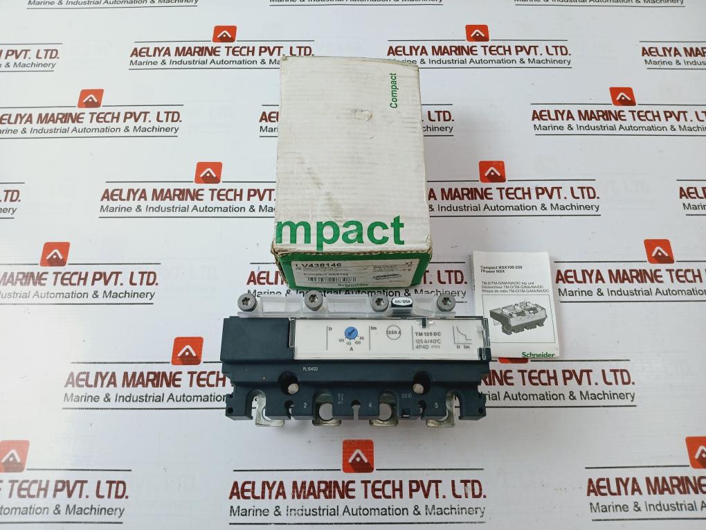 Schneider Electric Lv438146 Thermal Magnetic 125 A Rating 88/125A S1A50510
