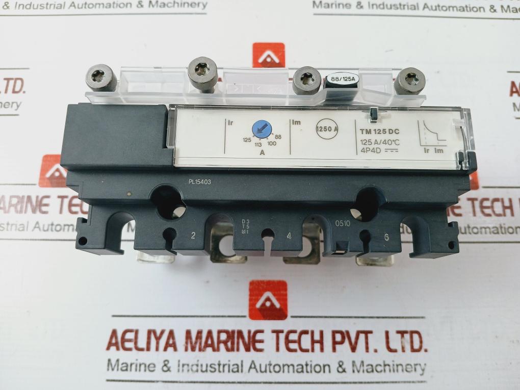 Schneider Electric Lv438146 Thermal Magnetic 125 A Rating 88/125A S1A50510