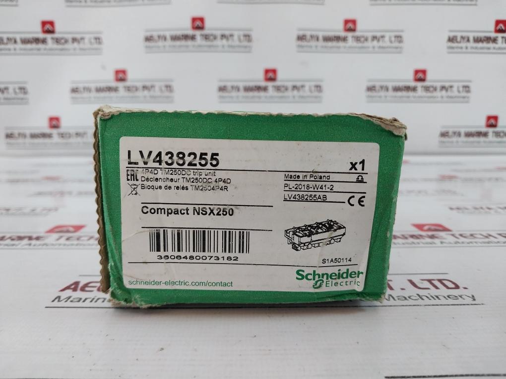 Schneider Electric Lv438255 Compact Nsx250 Thermal Magnetic 250A