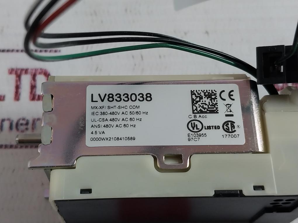 Schneider Electric Lv833038 Undervoltage Release 380-480v Ac 50/60 Hz