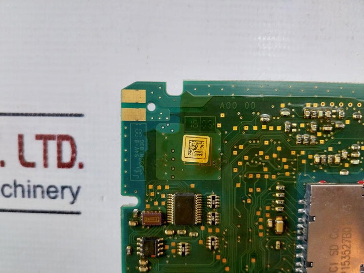 Schneider Electric M103G Pc Board W/ Sd Flash Memory Card Bmxrms008Mp