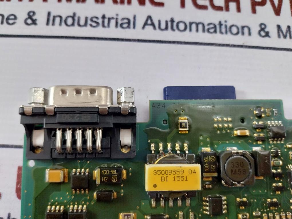 Schneider Electric M103G Pc Board W/ Sd Flash Memory Card Bmxrms008Mp