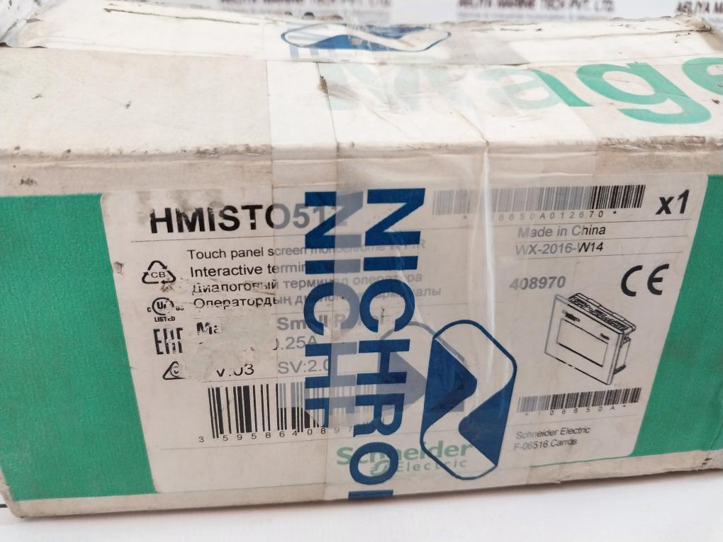 Schneider Electric Magelis Hmisto512 Touch Panel Screen 3.4”