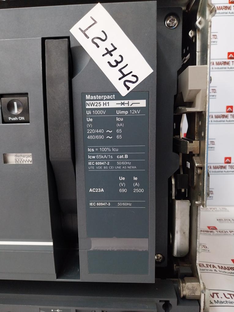 Schneider Electric Masterpact NW25 H1 Circuit Breaker 2500a