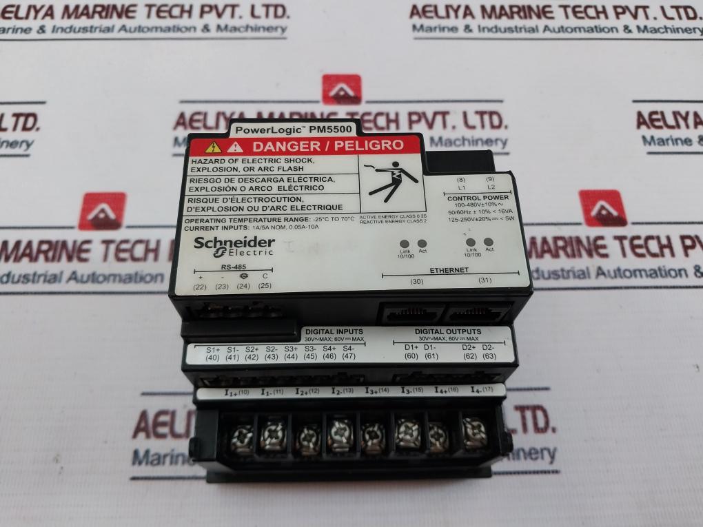 Schneider Electric Metsepm5560 Multifunctional Pm5560 Power Logic Meter