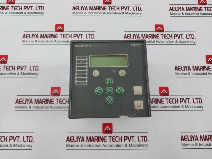 Schneider Electric Micom P111 3 Phase Overcurrent & Earth Fault Protection Relay