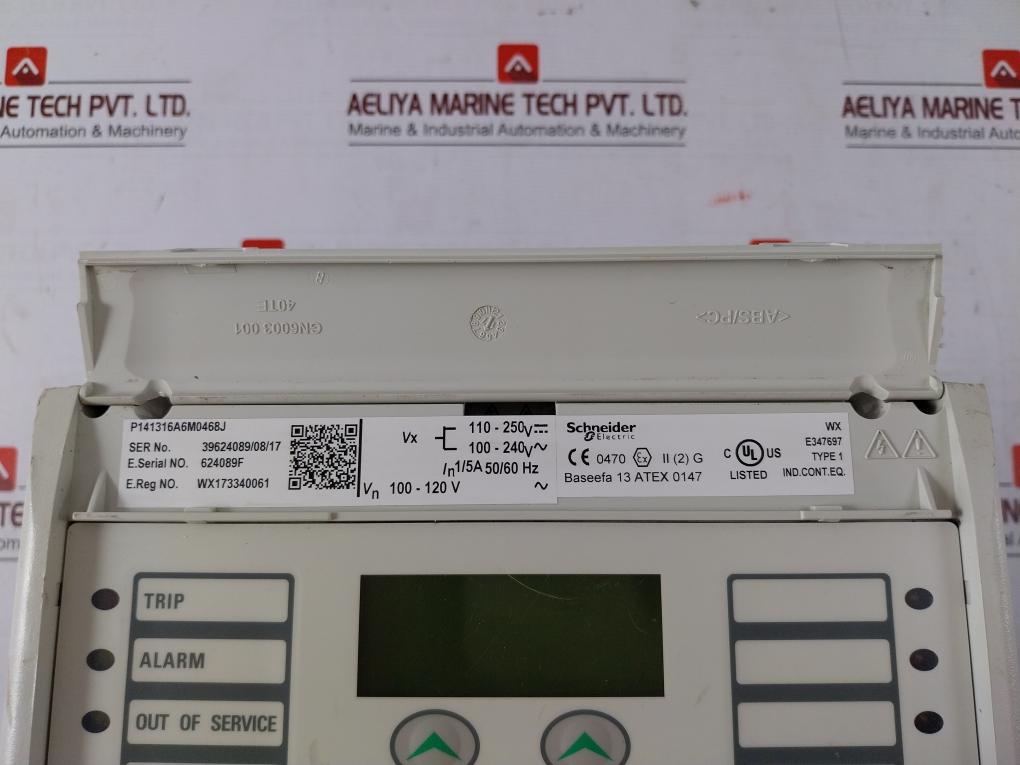 Schneider Electric Micom P141 Easergy Feeder Management Relay
