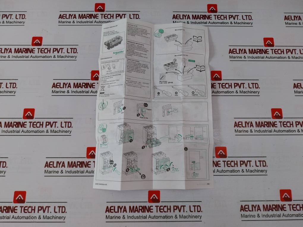 Schneider Electric Micrologic 5.2A Trip Unit Lv429100 40/100A