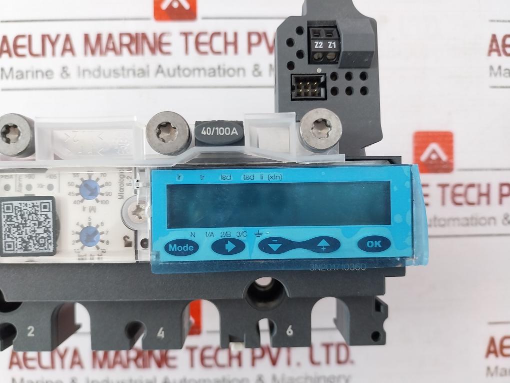 Schneider Electric Micrologic 5.2A Trip Unit Lv429100 40/100A