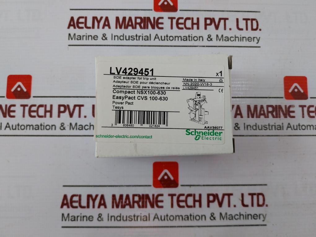 Schneider Electric Micrologic 6•2 E-m Trip Unit 3N202350613 12/25A