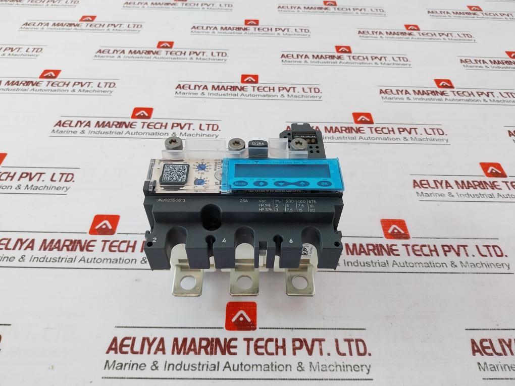 Schneider Electric Micrologic 6•2 E-m Trip Unit 3N202350613 12/25A