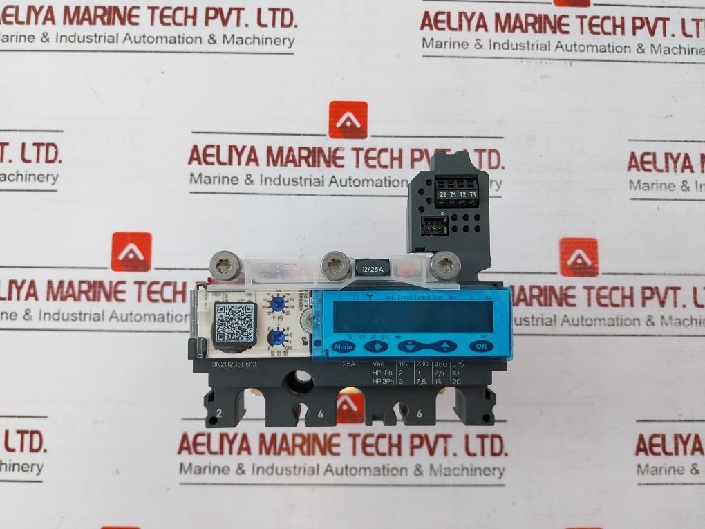 Schneider Electric Micrologic 6•2 E-m Trip Unit 3N202350613 12/25A