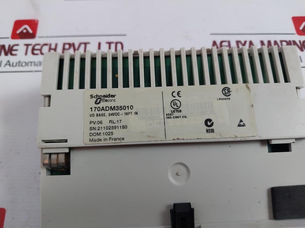 Schneider Electric Modicon 170Adm35010 I/O Base Module 16 Point 24 Vdc