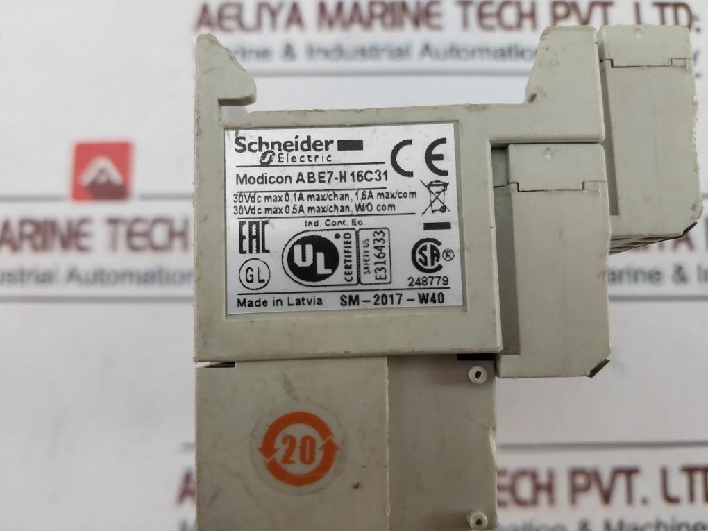 Schneider Electric Modicon Abe7-h16C31 Passive Connection Sub-base