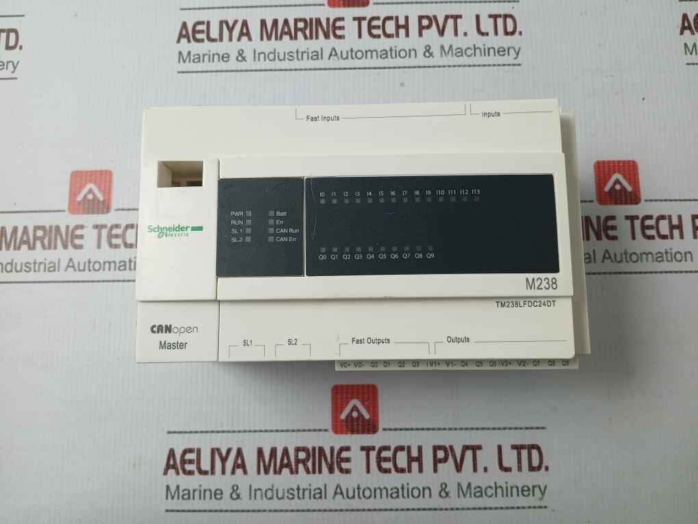 Schneider Electric Modicon M238 Tm238lfdc24dt Logic Controller Module 24 Vdc