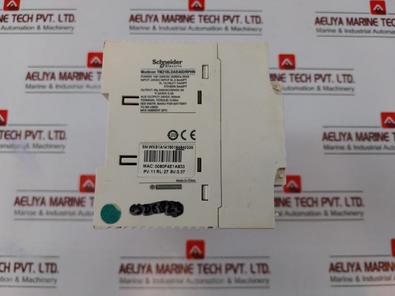 Schneider Electric Modicon Tm218ldae40drphn Logic Controller 50/60hz