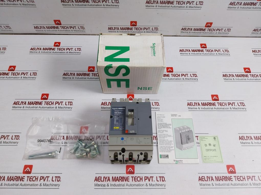 Schneider Electric Molded-case Circuit Breaker 50/60Hz 750V Part No Nse100N3025