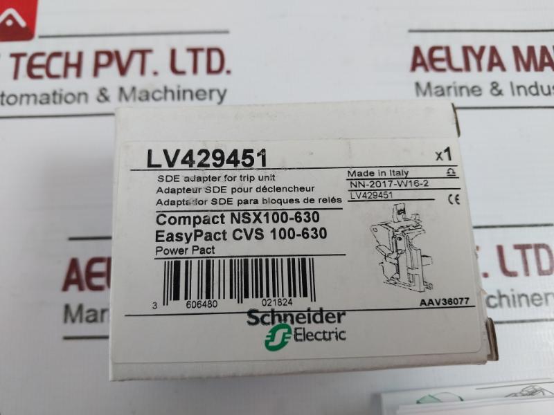 Schneider Electric Mt250 Compact Nsx250 Powerpact 220-240V 50/60Hz 3606480020087