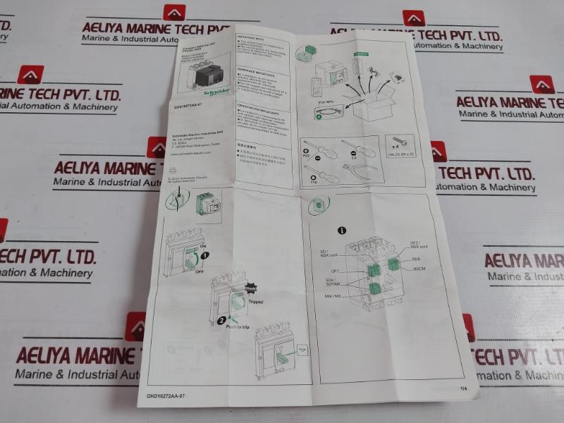 Schneider Electric Mt250 Compact Nsx250 Powerpact 220-240V 50/60Hz 3606480020087