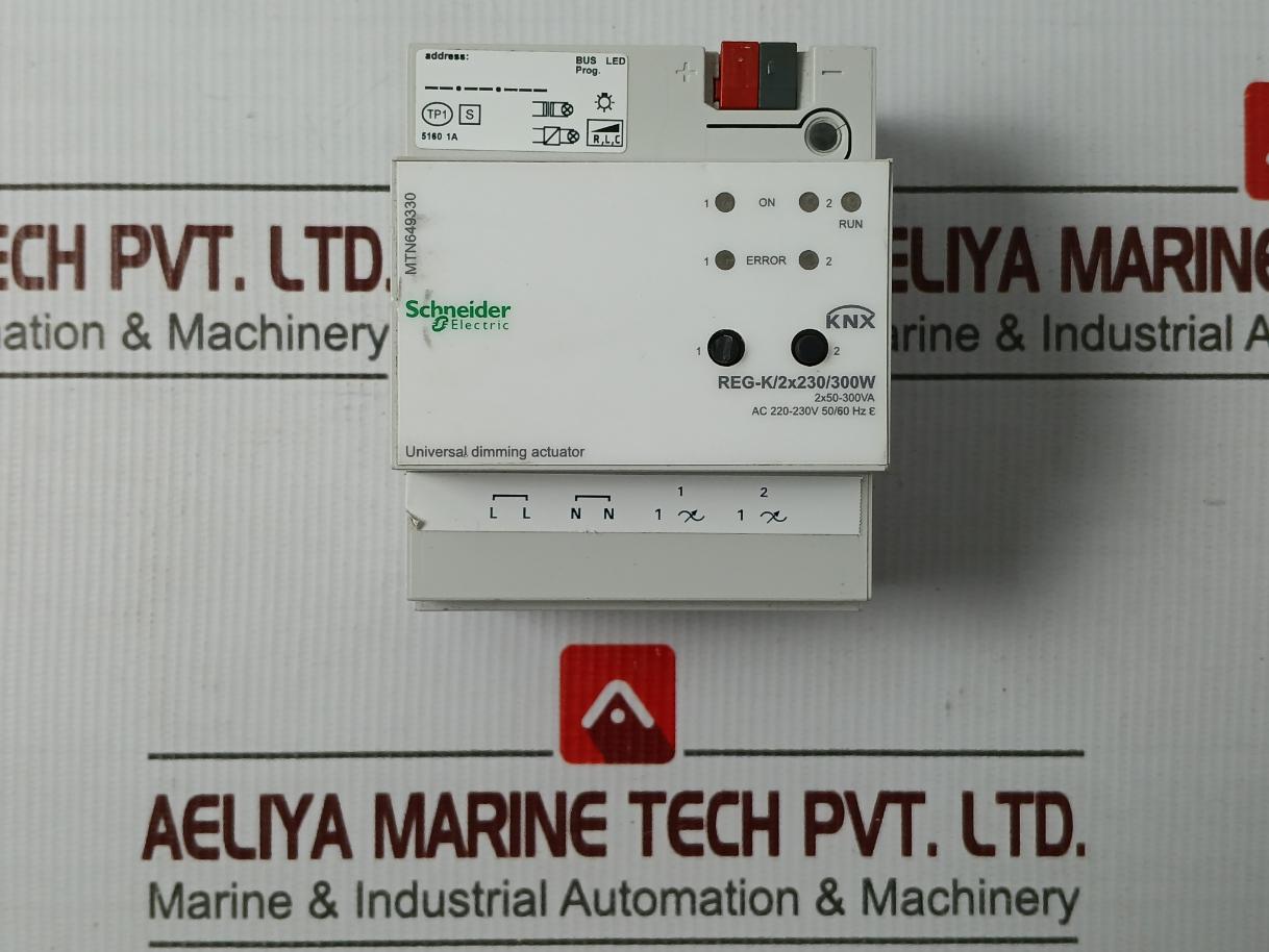 Schneider Electric Mtn649330 Knx Universal Dimming Actuator Ac 220-230V 50/60 Hz
