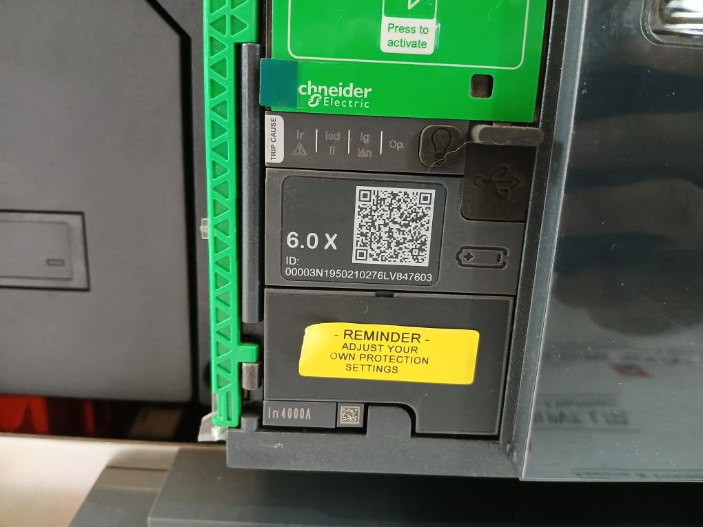 Schneider Electric Mtz2-40 H1 Circuit Breaker Basic Frame Micrologic Gh800228Aa