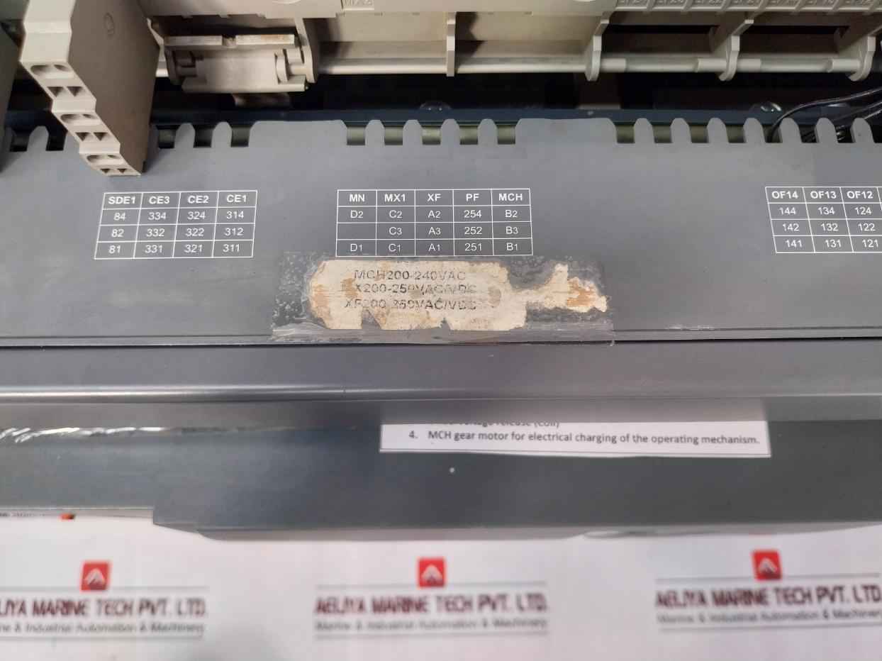 Schneider Electric Mvs20N Easypact Circuit Breaker Trip Unit 1000V 12Kv