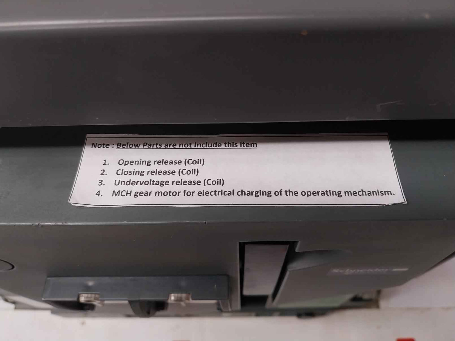 Schneider Electric Mvs25N Easypact Circuit Breaker 50/60Hz Gh800017Aa Wx14174