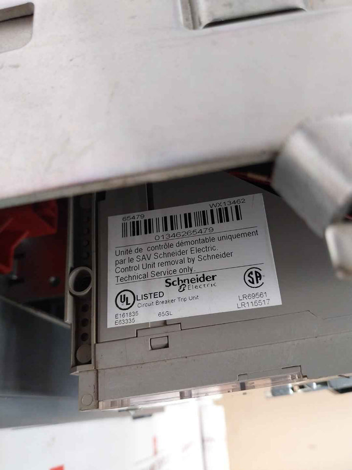 Schneider Electric Mvs32N Easypact Circuit Breaker Trip Unit 1000V 12Kv