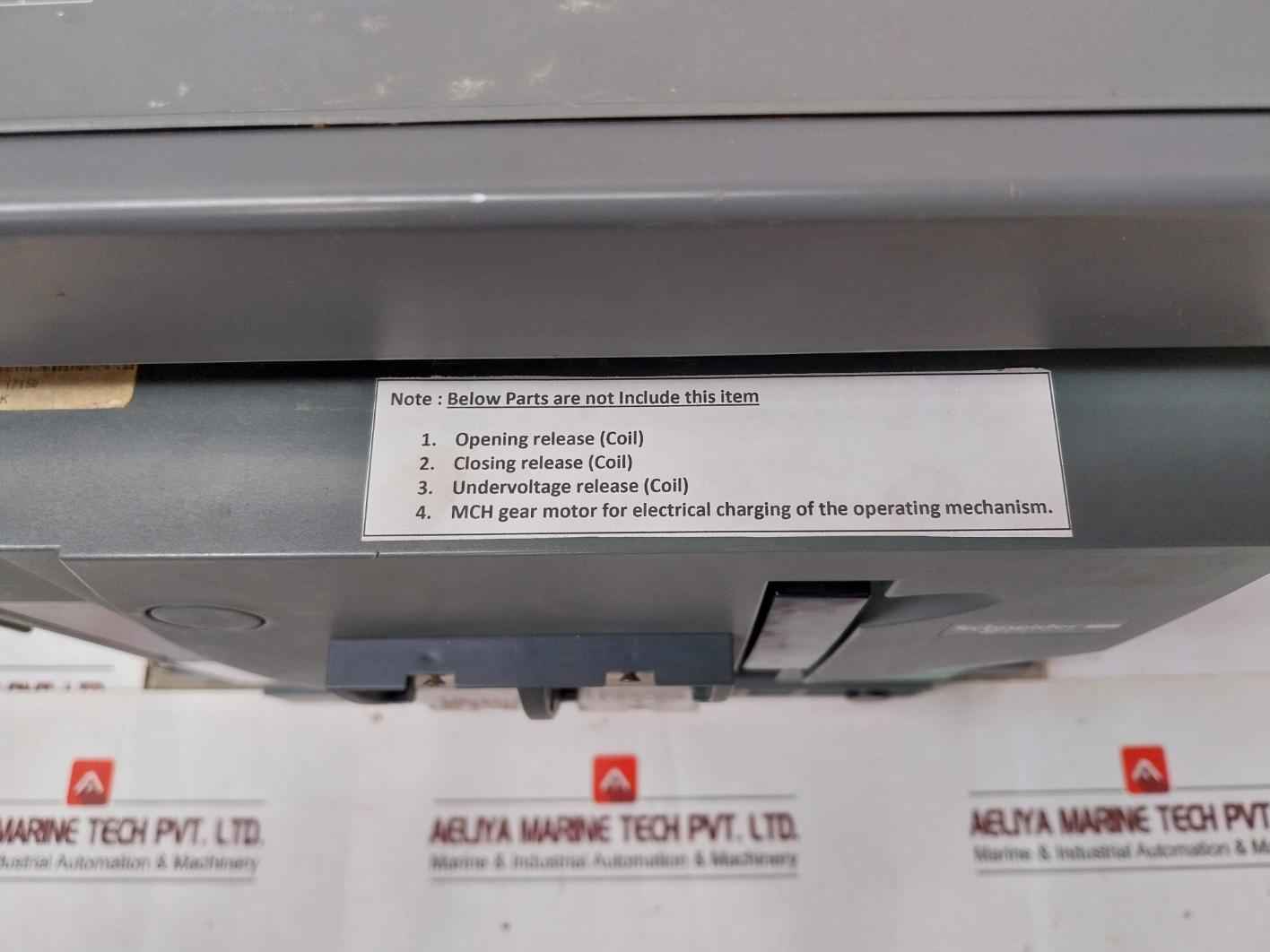 Schneider Electric Mvs32N Easypact Circuit Breaker Trip Unit 1000V 12Kv