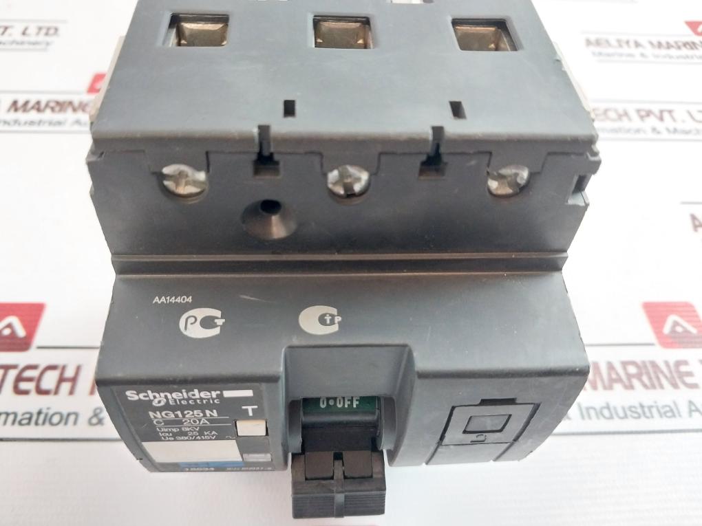 Schneider Electric Ng125N Circuit Breaker 690V 50/60Hz Used