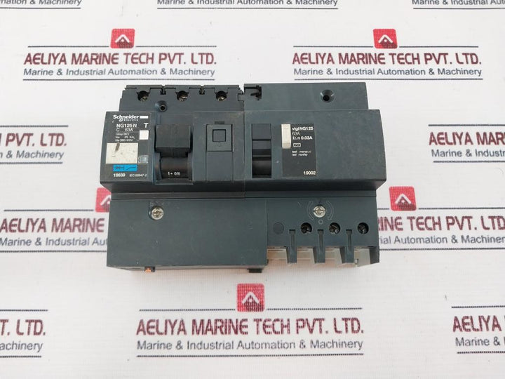 Schneider Electric Ng125N Circuit Breaker Viging125 63A