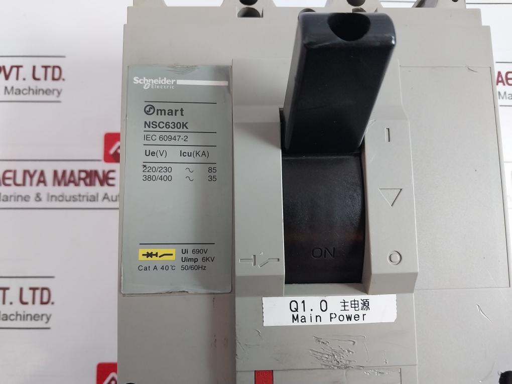 Schneider Electric Nsc630K Circuit Breaker Iec 60947-2 Nsc630K3630 690V