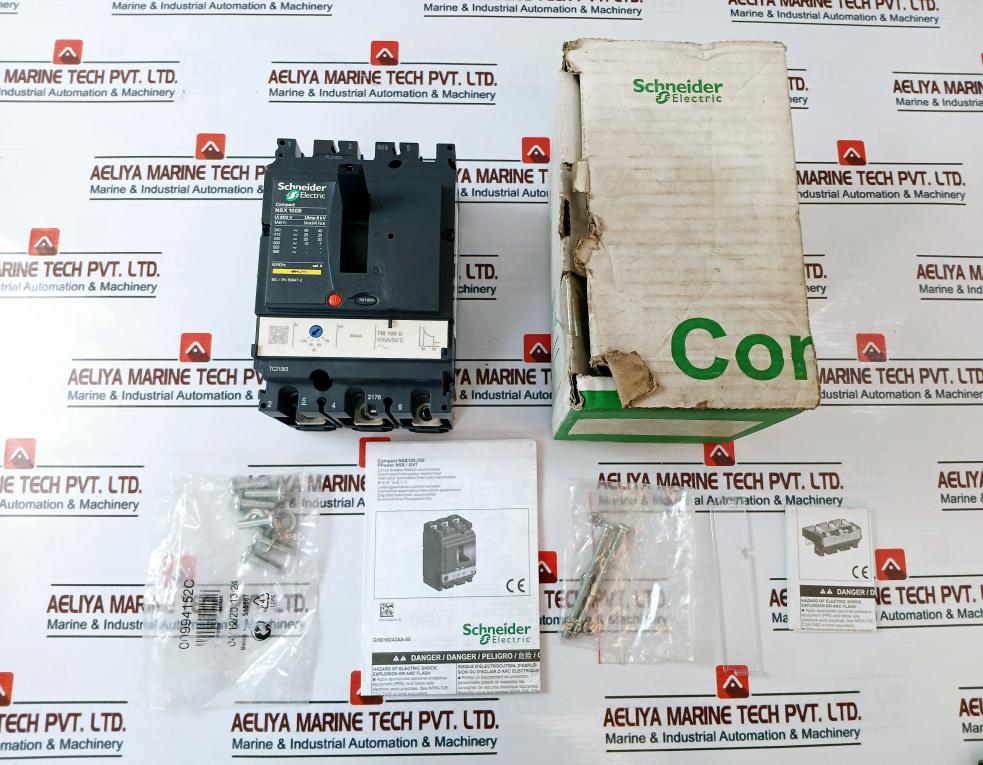 Schneider Electric Nsx 100B Circuit Breaker 50/60Hz