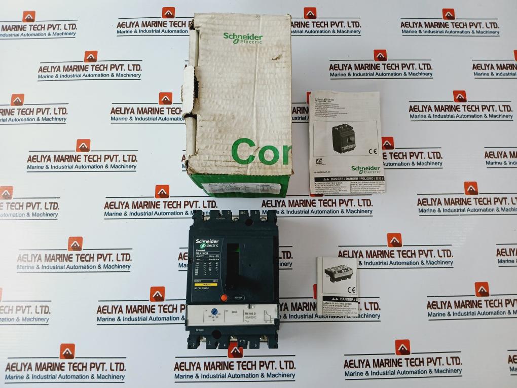 Schneider Electric Nsx 100B Circuit Breaker 50/60 Hz 70-100A