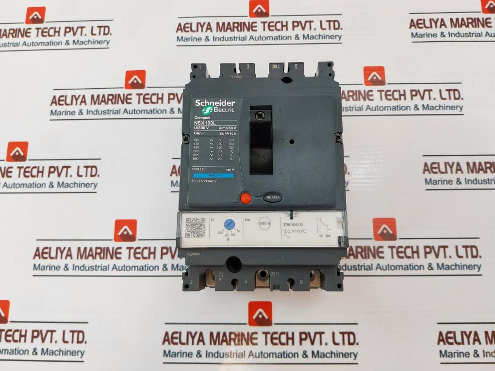 Schneider Electric Nsx100L Circuit Breaker/Switch-disconnector 800V