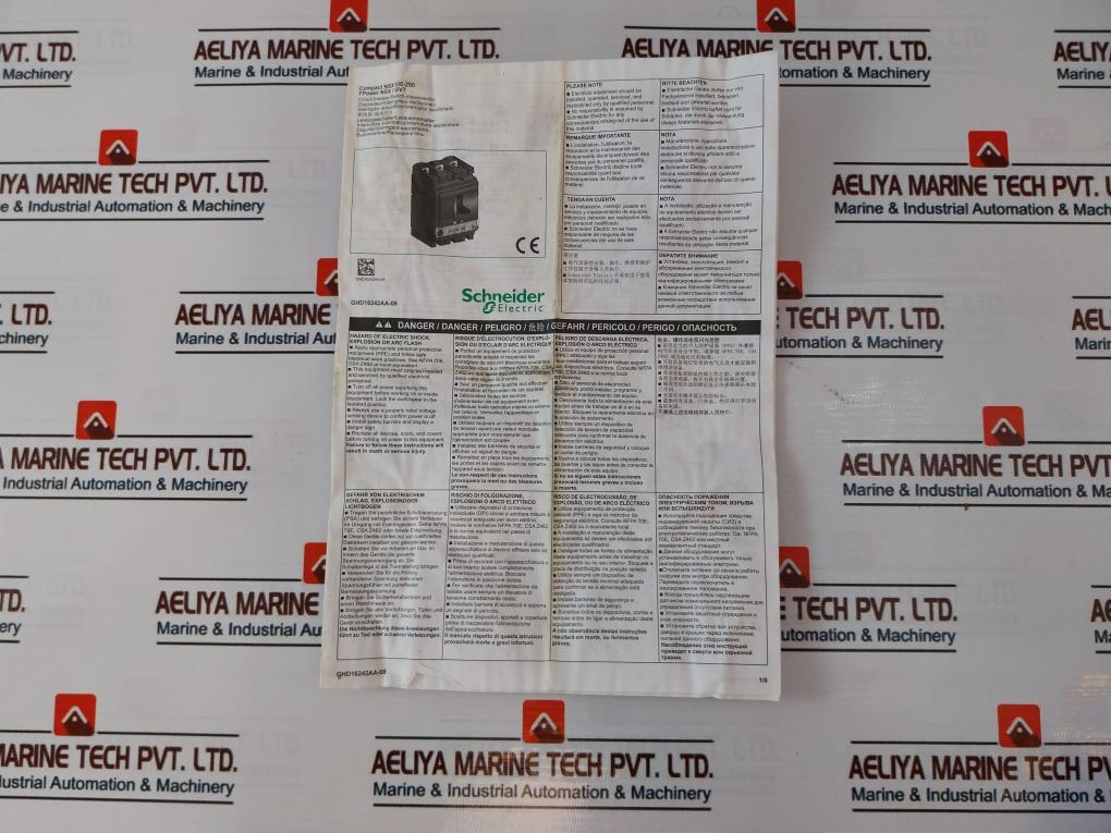 Schneider Electric Nsx100L Circuit Breaker/Switch-disconnector 800V