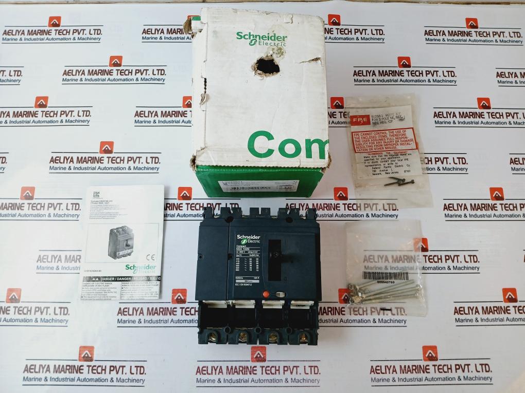 Schneider Electric Nsx 100N Circuit Breaker 800V 50/60Hz Cat: A