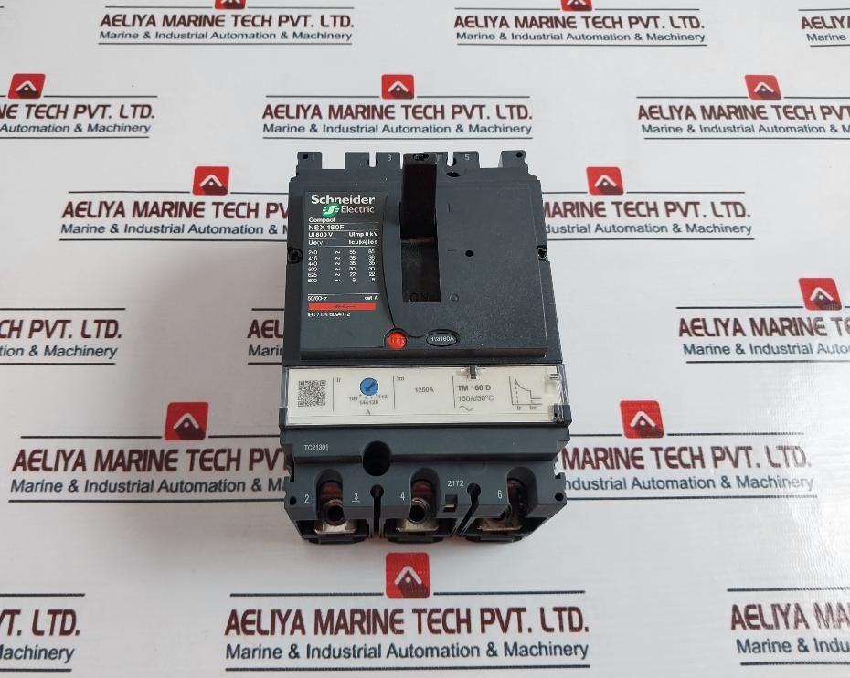 Schneider Electric Nsx 160F Circuit Breaker 50/60 Hz