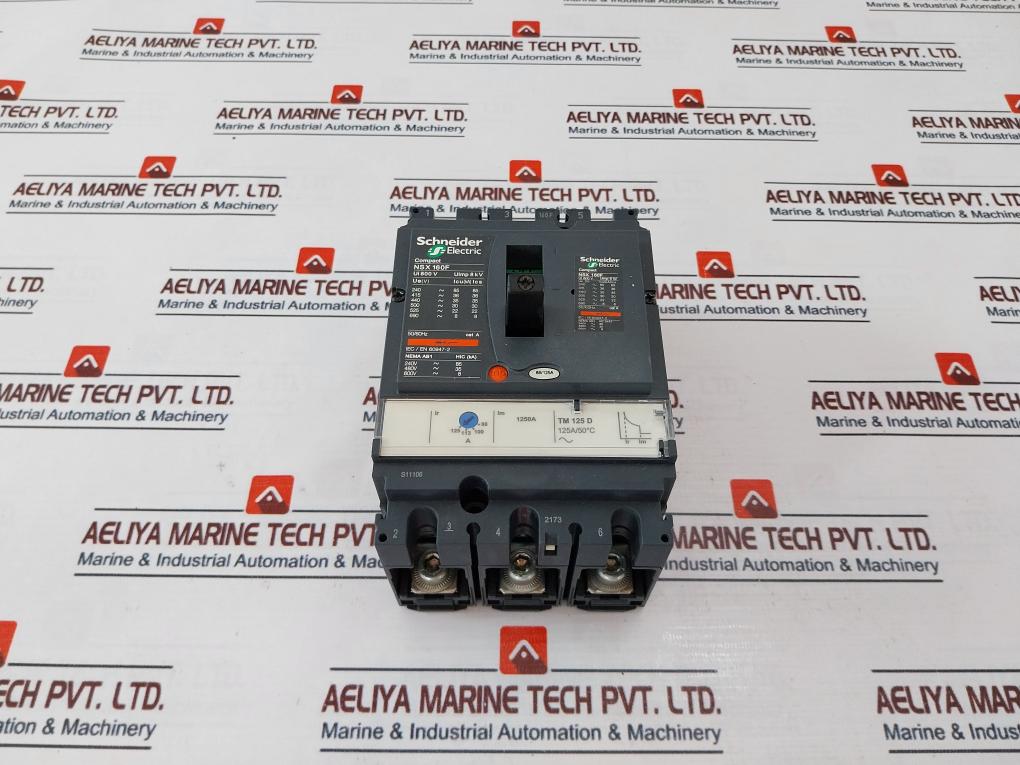 Schneider Electric Nsx160F Compact Circuit Breaker Cat: A